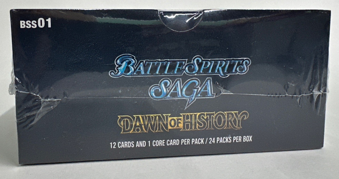 Bandai BSS01 Battle Spirits Saga Dawn of History TCG Booster Box – 288 Cards