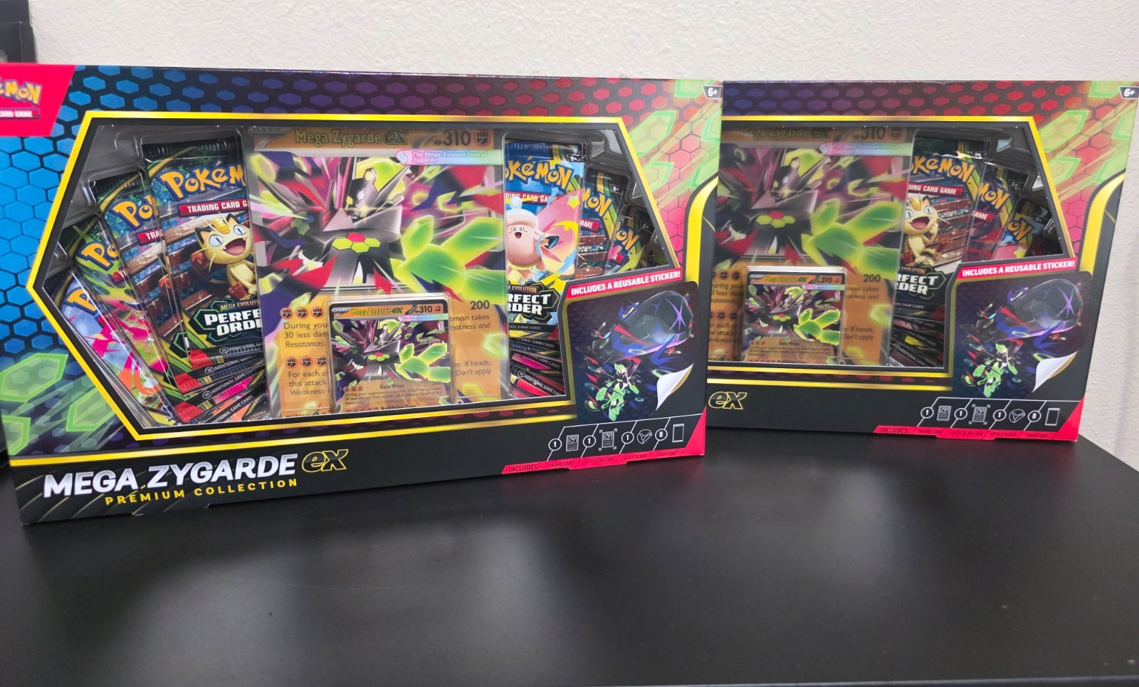 Pokémon TCG Mega Zygarde EX Premium Collection Box Set (2 Boxes) – Brand New Sea