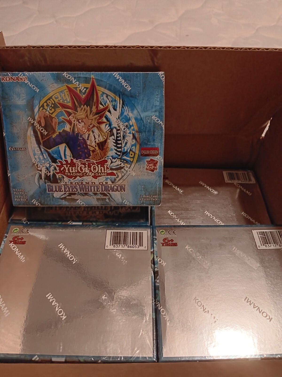 Konami Yu-Gi-Oh! TCG Legend of Blue Eyes White Dragon Booster Box – 24 Packs