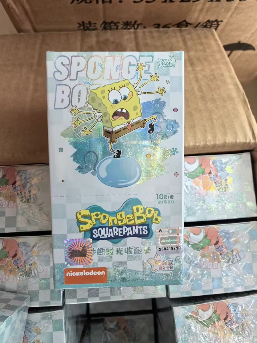 IN STOCK KAYOU Licensed SpongeBob SquarePants Sealed Collection Booster Box