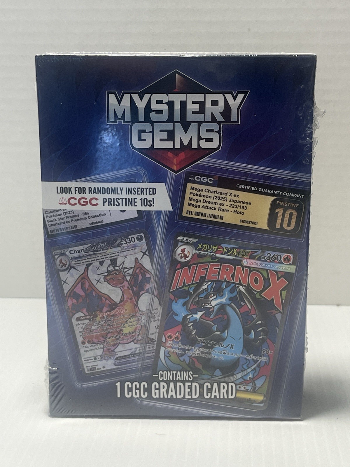 Pokémon CGC Graded Card TCG Mystery Booster Sealed Box Pokemon Card