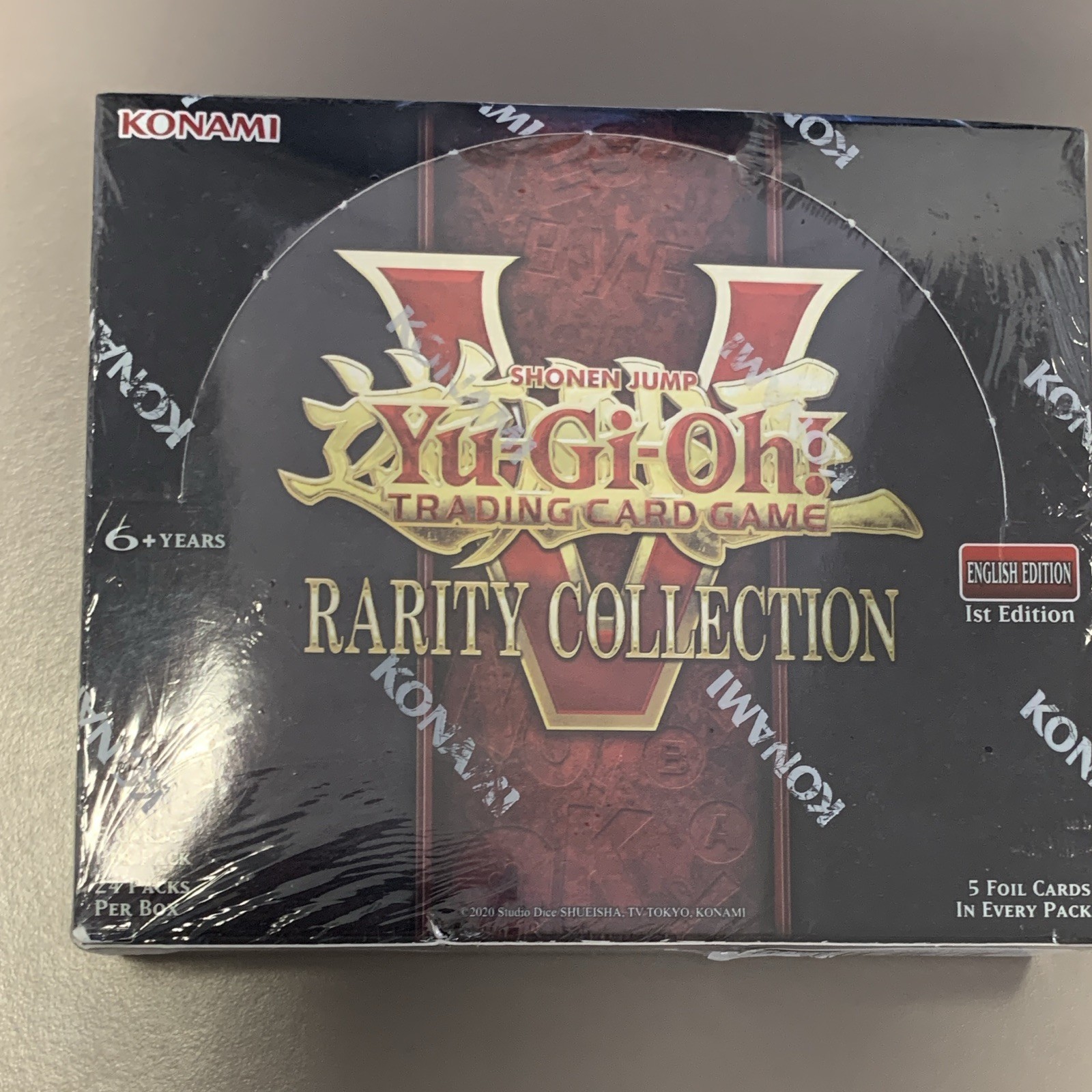 Konami Yu-Gi-Oh! TCG Rarity Collection V 1st Edition English Booster Box (5)