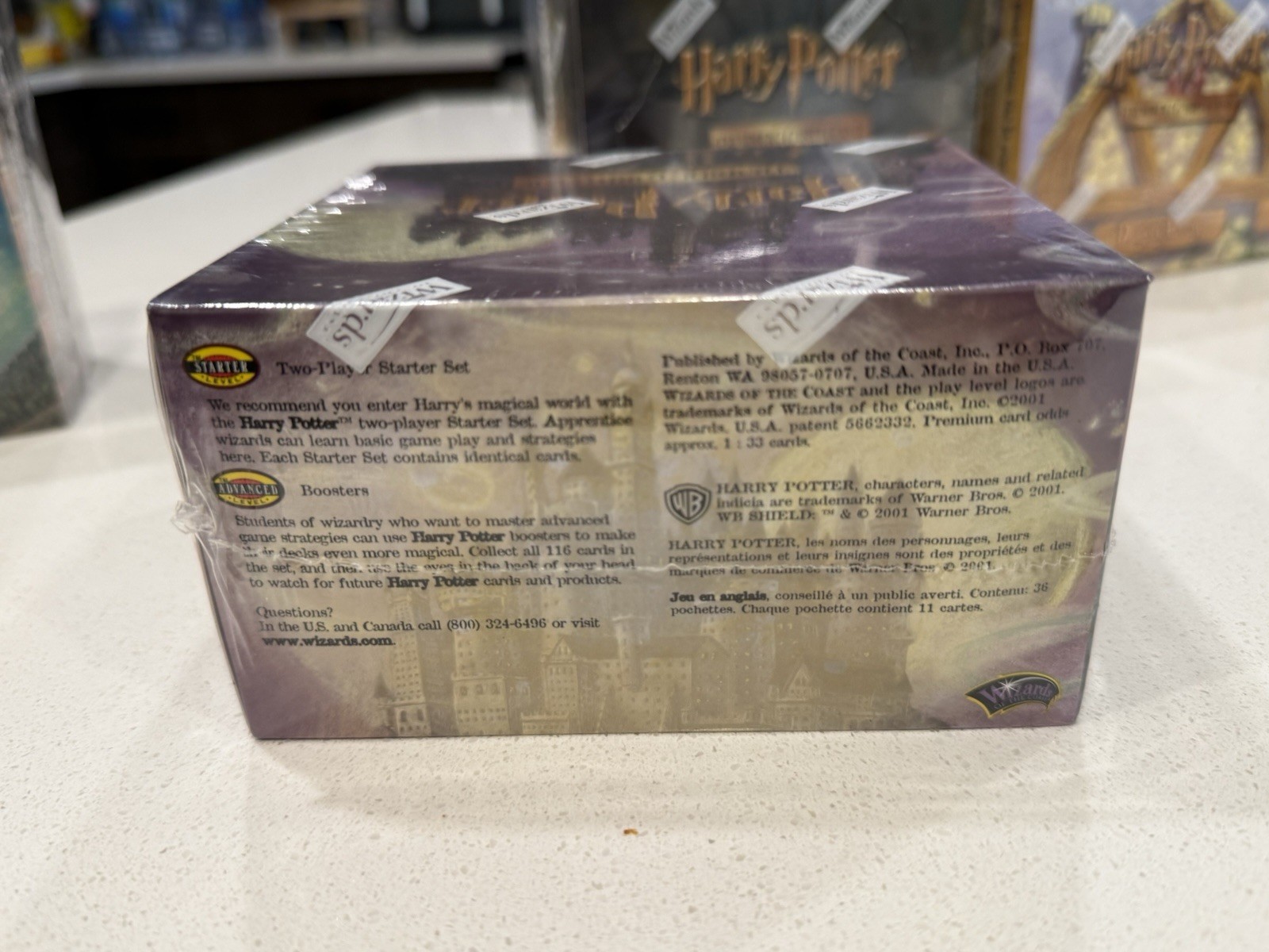 Harry Potter Tcg Wizards Of The Coast Booster Box Set Sealed Base Set English