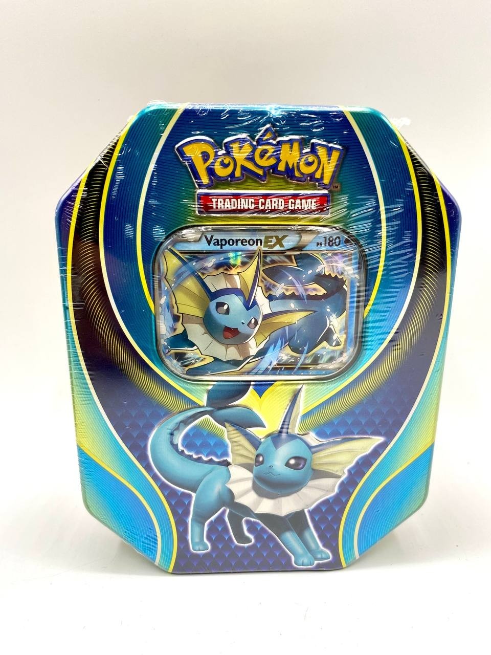 Pokemon Tin vaporeon Elemental power Italian Sealed Sealed