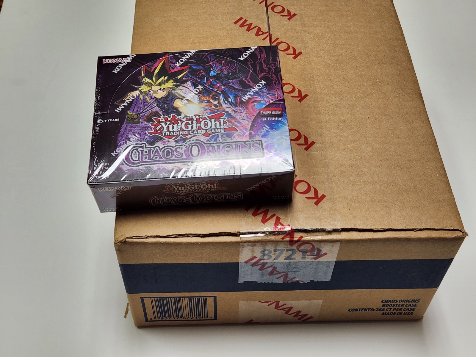 Yu-Gi-Oh! Chaos Origins SEALED CASE! 12x Booster Boxes English New