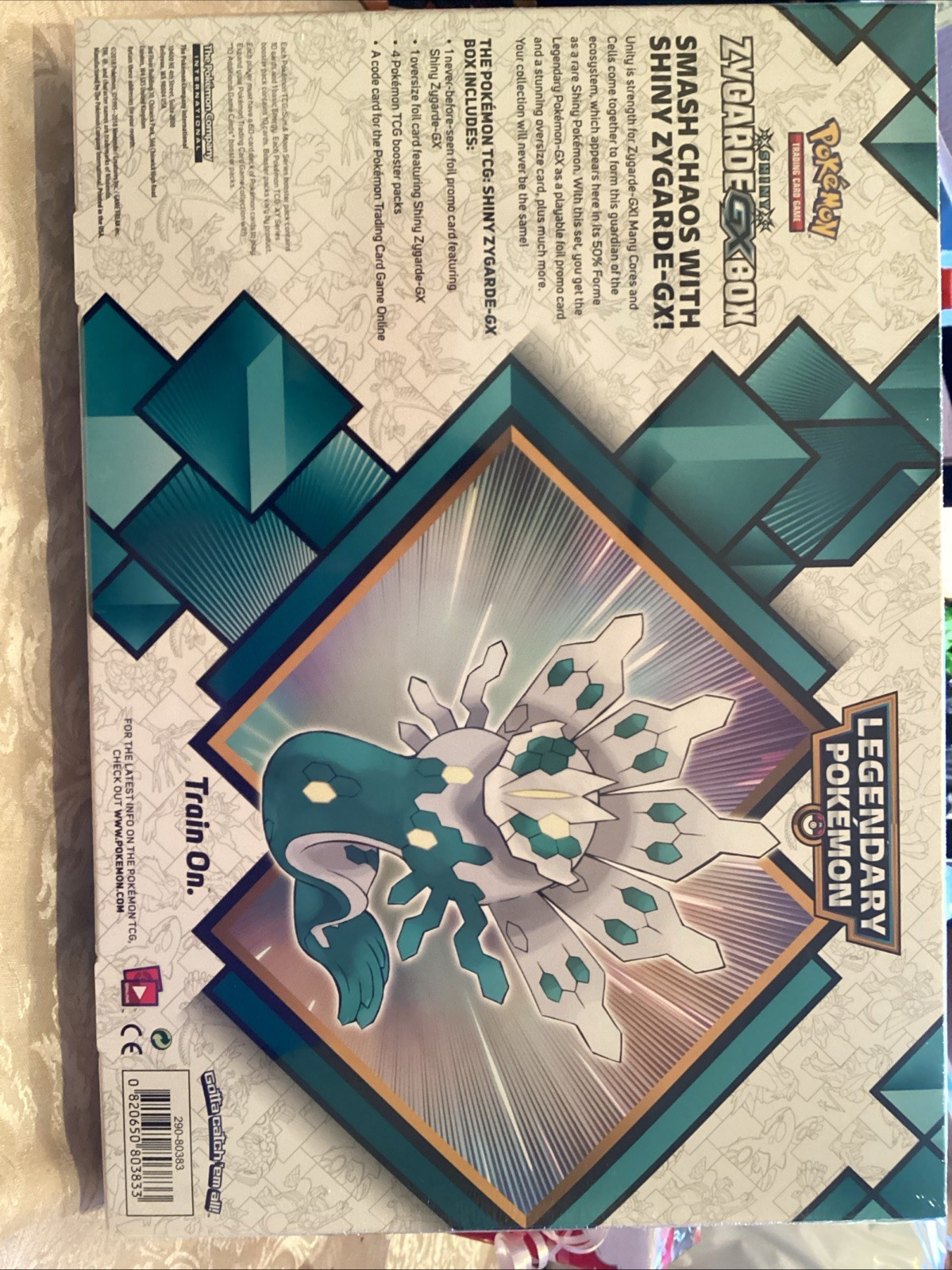 Pokemon Shiny Zygarde GX Box Legendary Pokemon Sealed