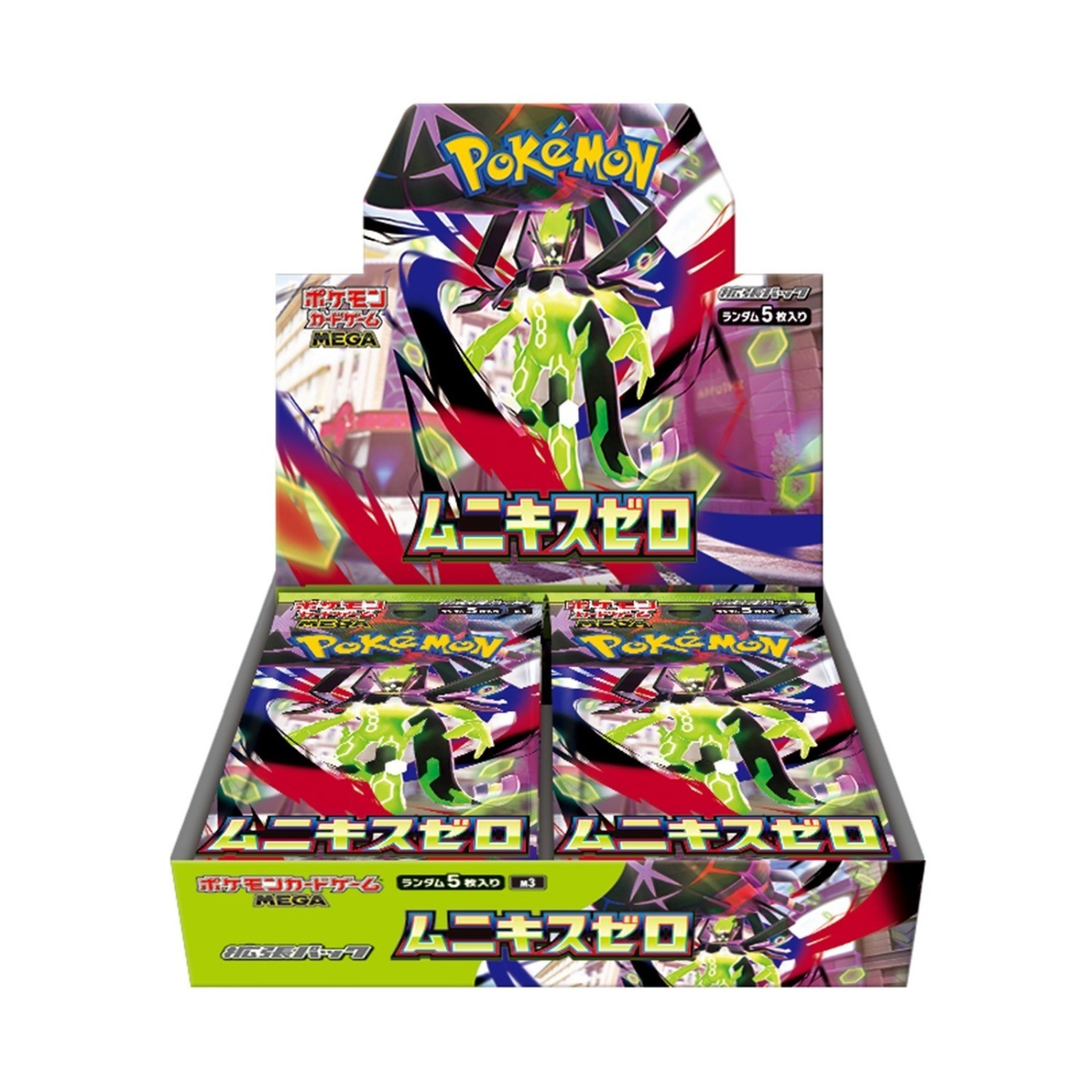 Pokemon Card Game MEGA Munikis Zero Booster Box M3 Japan Brand new and sealed