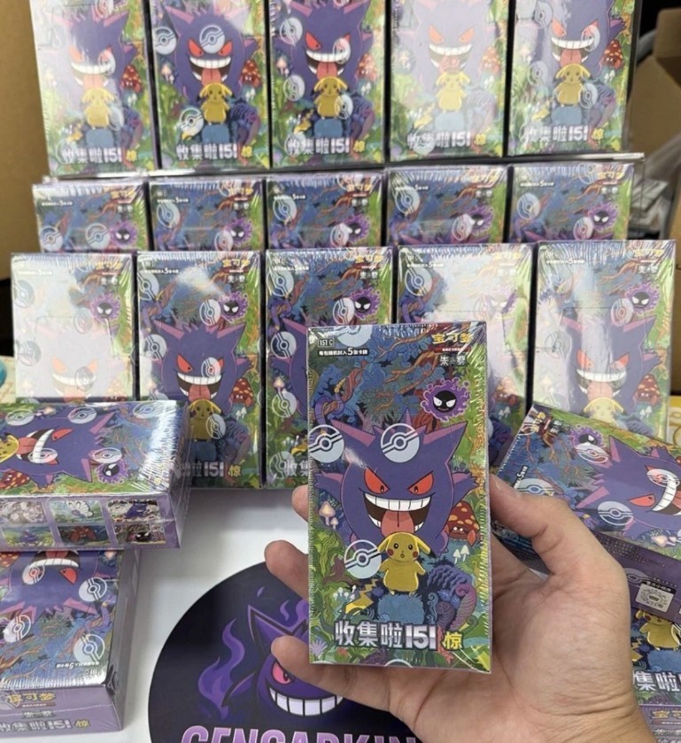 Pokemon TCG Simplified Chinese Collect 151C 3.0 Surprise Slim Booster Box/Rare/*