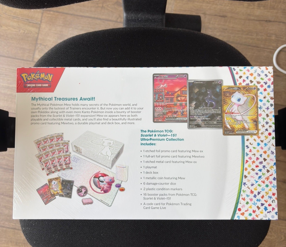 Pokémon – Scarlet & Violet 151 – UPC Box – New & Sealed •SMALL HOLE IN SEAL•