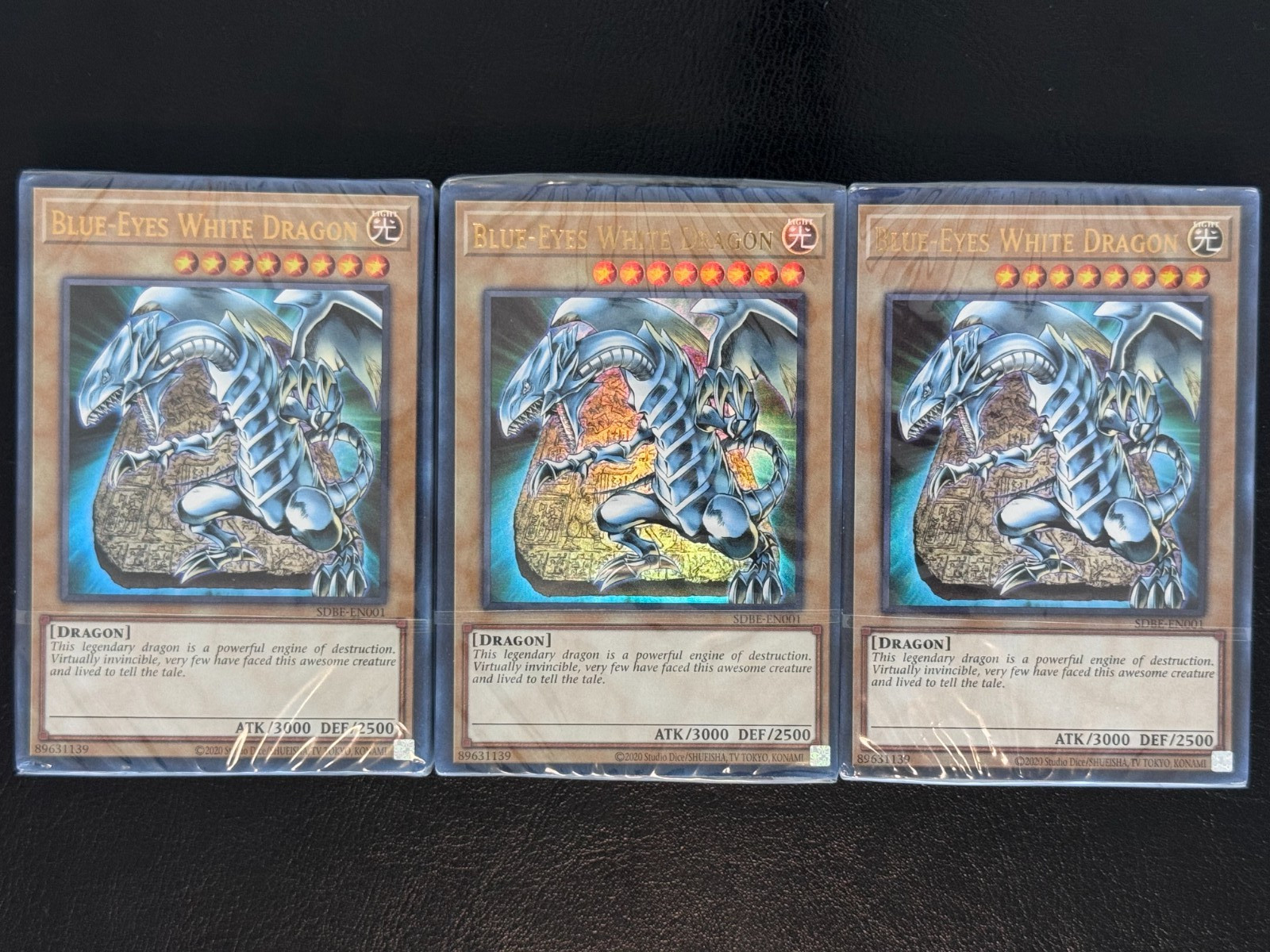 Yu-Gi-Oh! Saga of Blue-Eyes White Dragon Structure Deck – Sealed in Plastic! X3