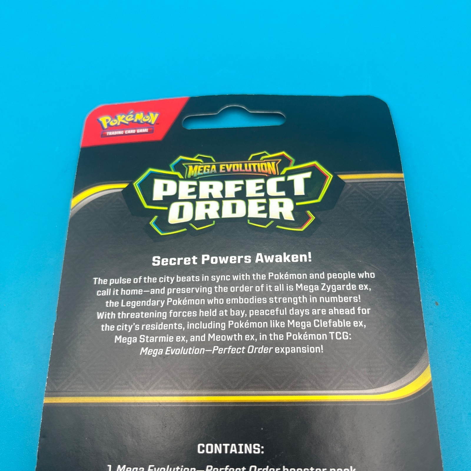 Checklane Blister (Makuhita) Perfect Order ME03 Pokemon TCG Brand New Sealed
