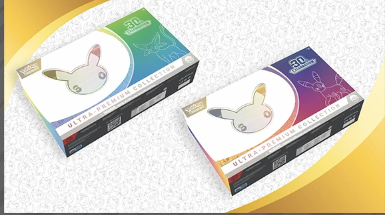 x2 Pokémon TCG : 30th Anniversary Celebrations UPC – Both Night/Day – Presale