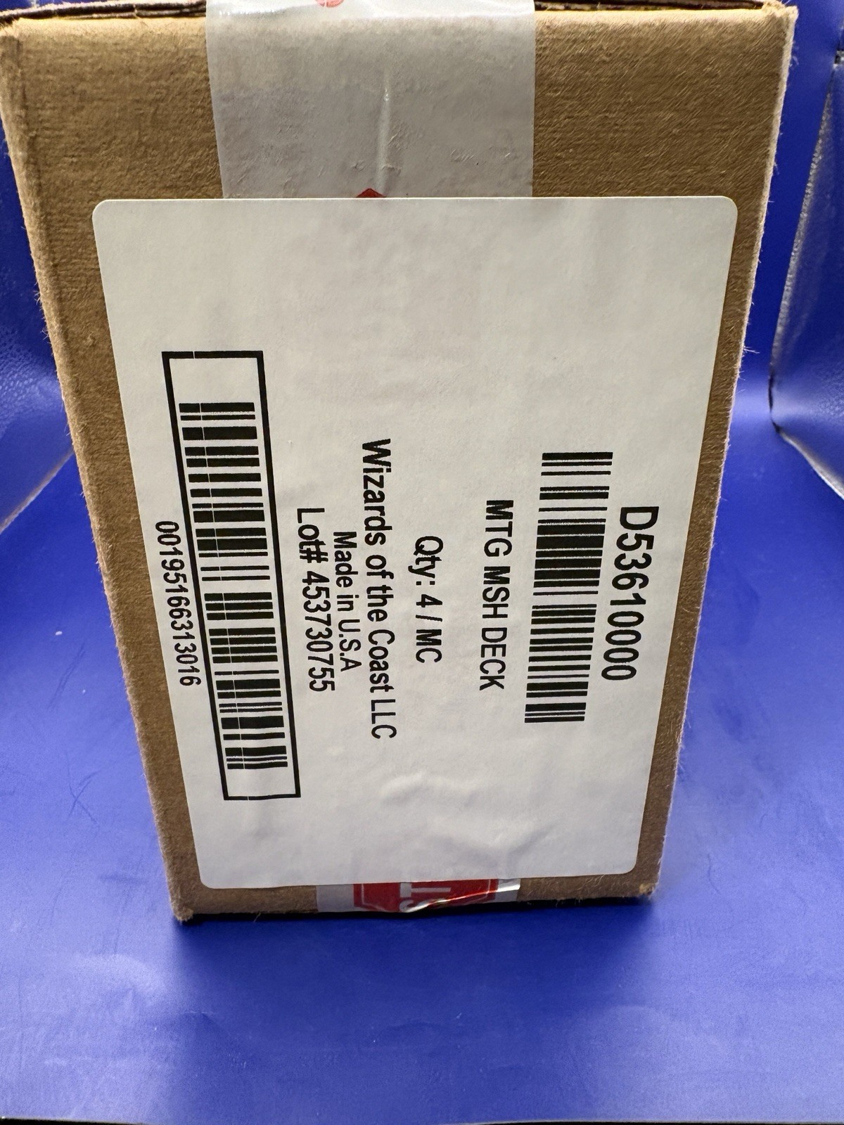 MTG Marvel Super Heroes Commander Deck Case Sealed Set 4 EDH New Avengers Doom