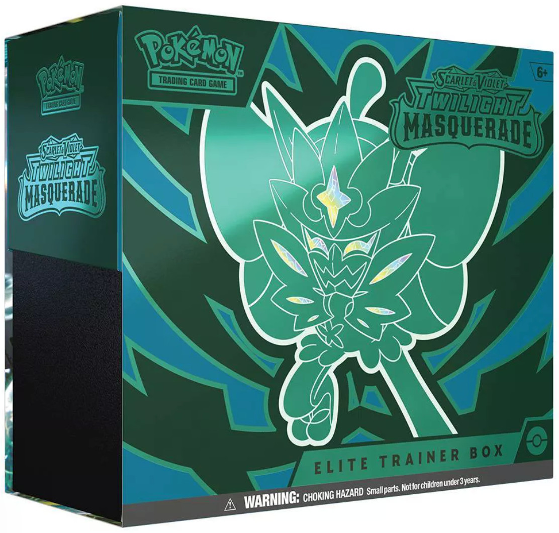 Pokemon Twilight Masquerade Elite Trainer Box ETB Brand New Sealed Free Shipping