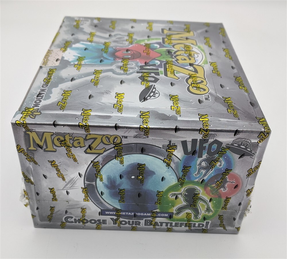 Factory Sealed MetaZoo Cryptid Nation TCG UFO 1st Edition Booster Box 36 Packs