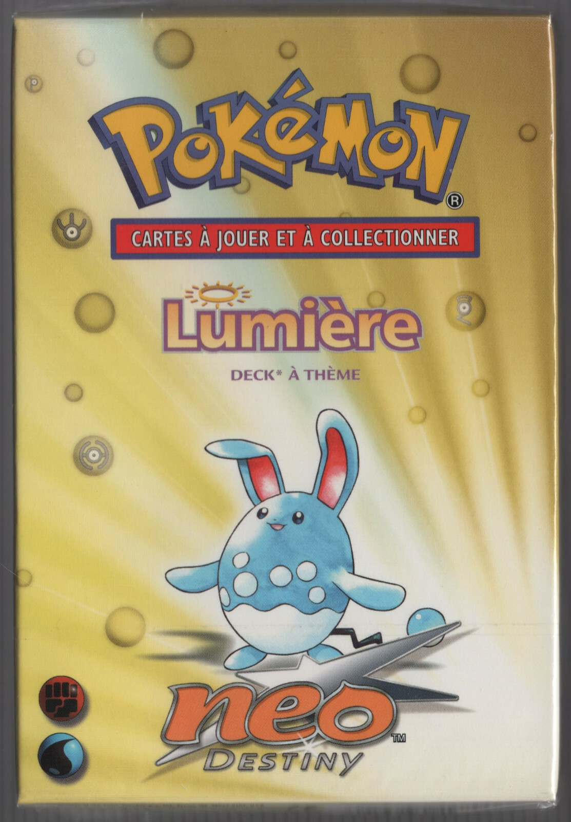 LUMIERE Pokemon FRENCH Neo Destiny LIGHT Theme Deck – FACTORY SEALED
