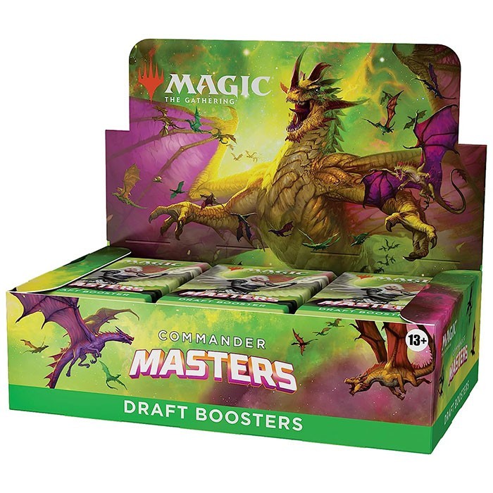 MTG Commander Masters Draft Booster Box – 24 Packs SEALED
