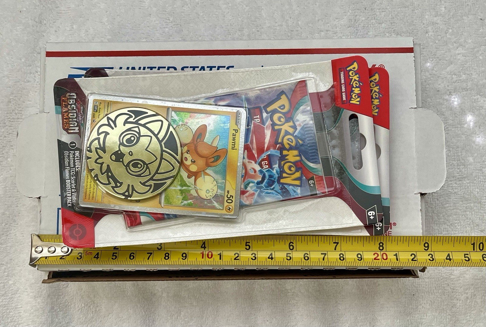 2 POKEMON SCARLET & VIOLET OBSIDIAN FLAMES BLISTER Booster Pack ASSORTED Sealed