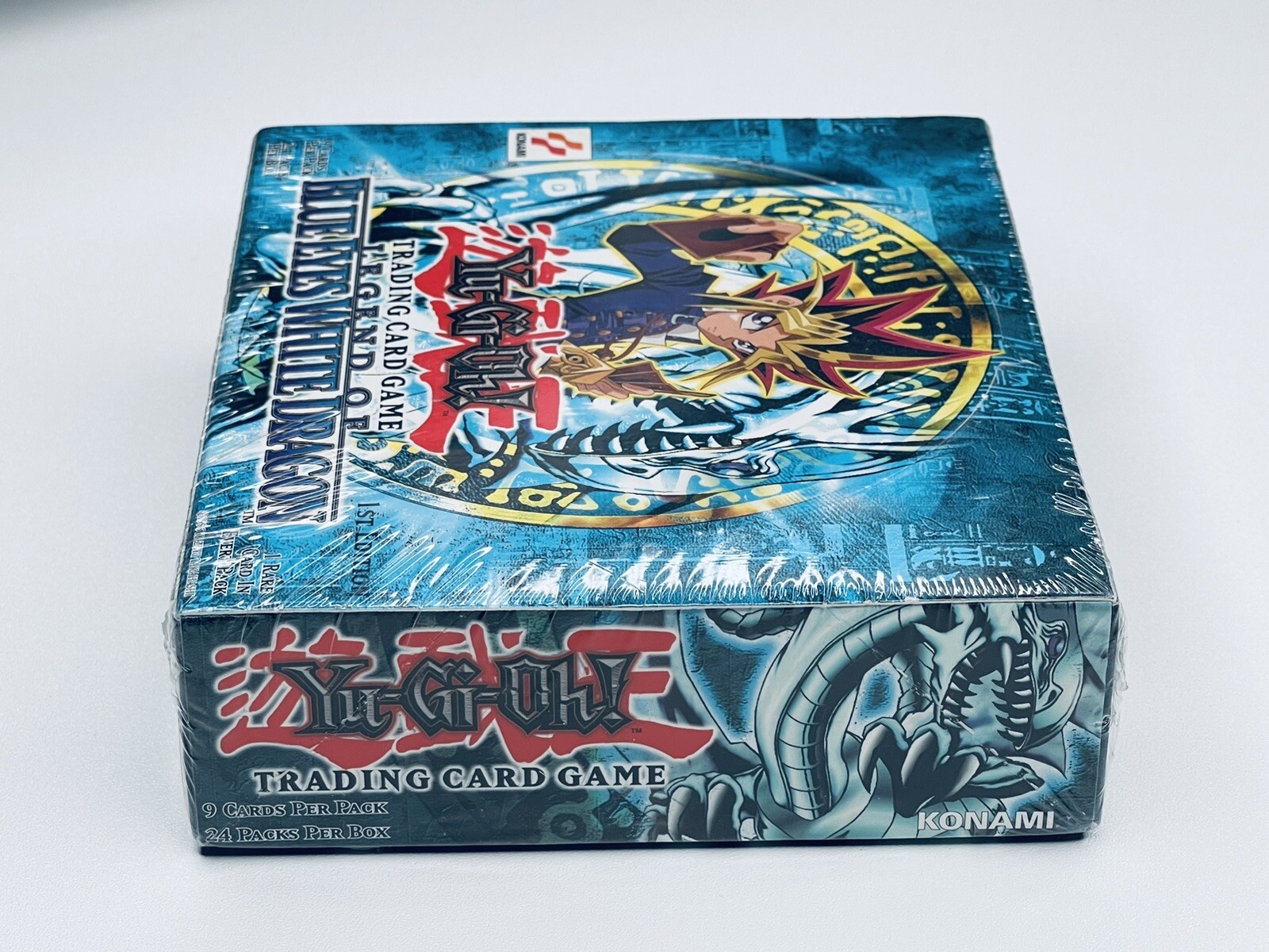 Yugioh 1st Edition Legend of Blue Eyes White Dragon Booster Box – New Sealed💎