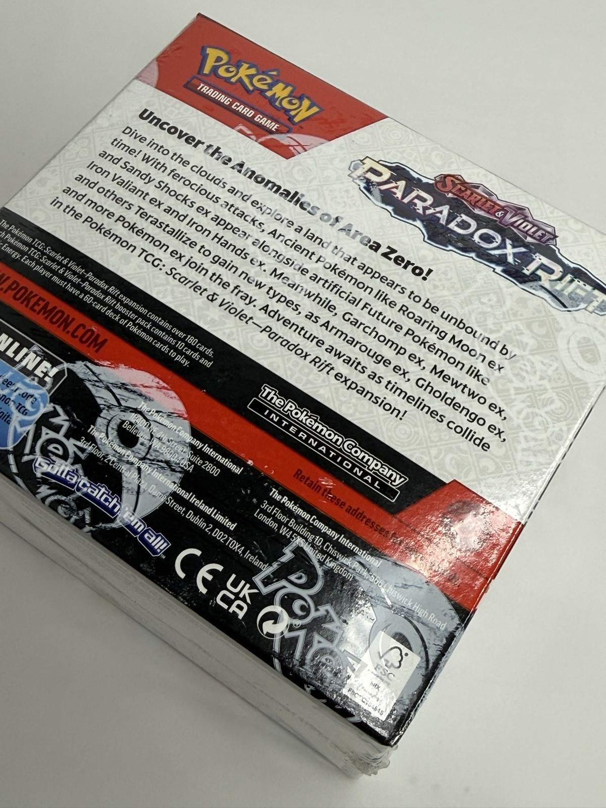 Pokémon TCG: Scarlet & Violet – Paradox Rift Booster Box – 36 Packs Near Mint