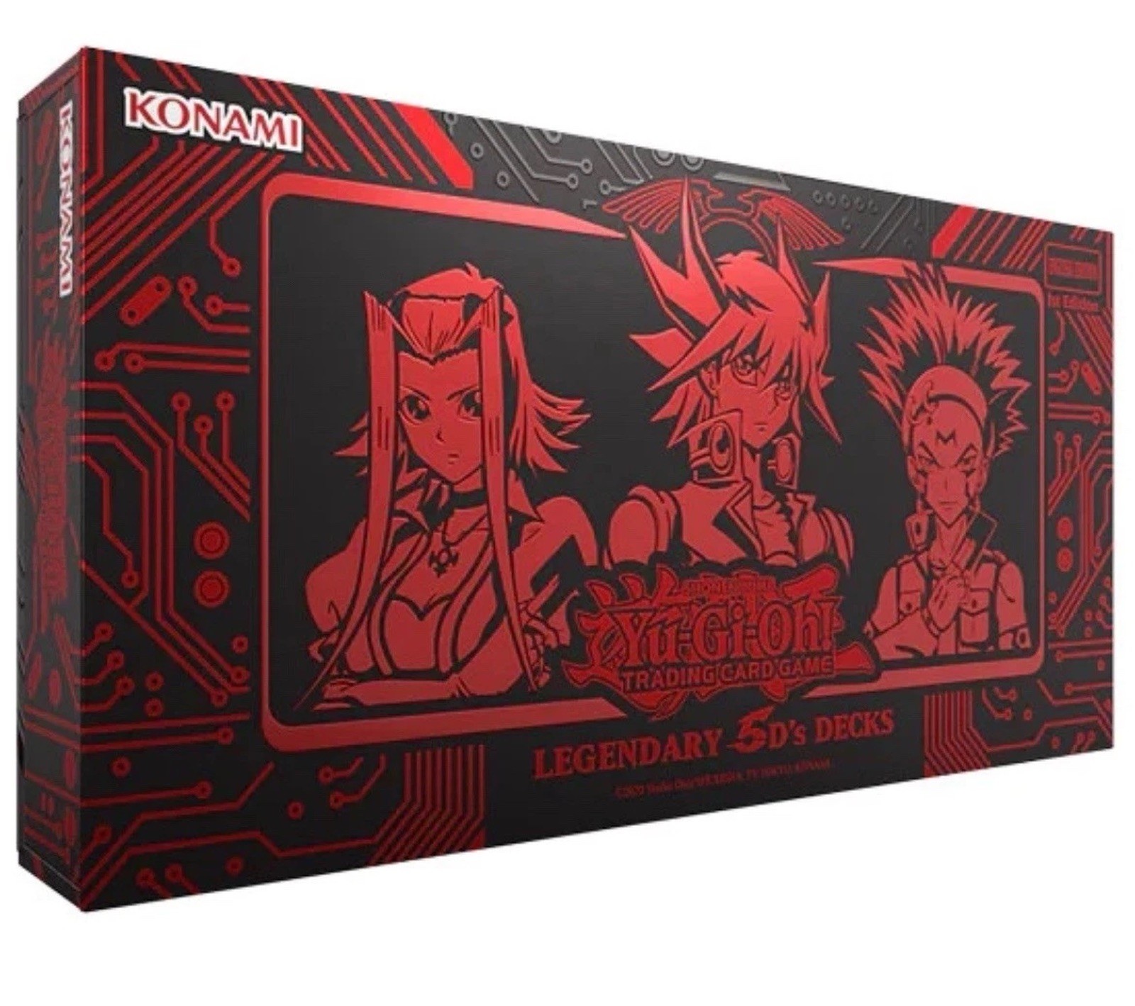 Yugioh Legendary 5D’s Decks Box Set Brand New Factory Sealed! IN HAND!