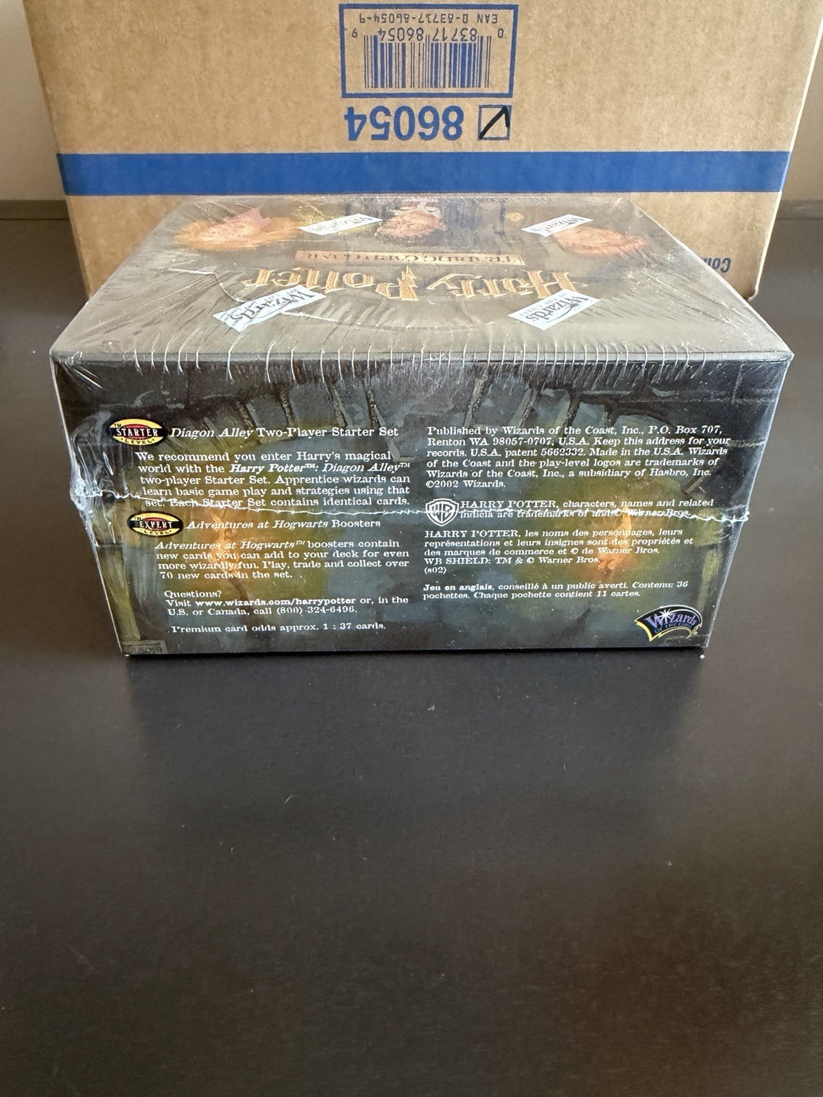 Harry Potter TCG Adventures at Hogwarts Booster Box Wizards of the Coast Sealed