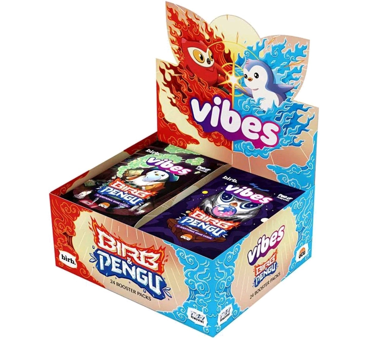 Vibes TCG Birb & Pengu 1st Edition Booster Box Pudgy Penguins (set 3) Sealed