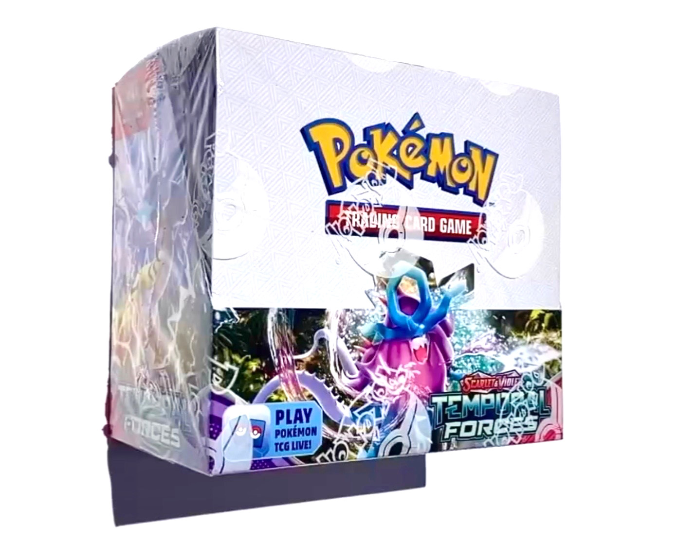Temporal Forces Booster Box, minty & case fresh, Pokémon TCG SV05, Free Shipping