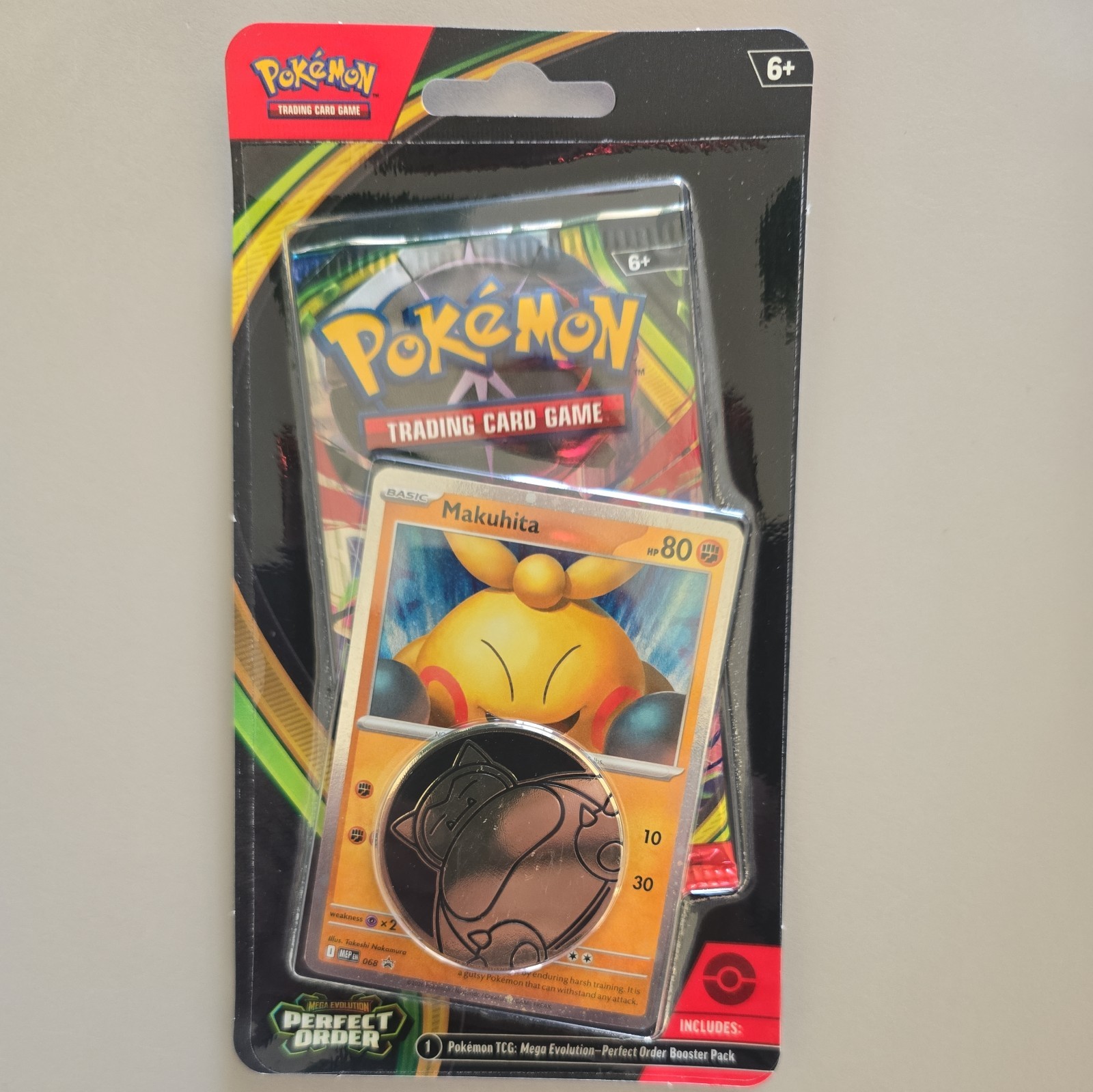 Checklane Blister (Makuhita) Perfect Order ME03 Pokemon TCG