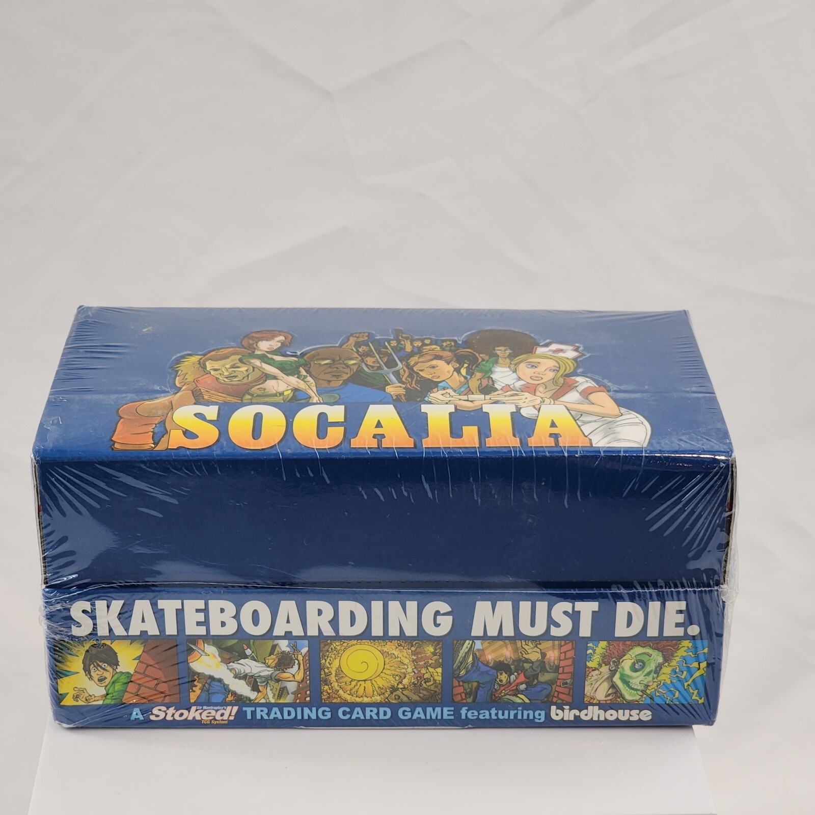 Skateboarding Must Die SOCALIA Sealed Box Of 18 Packs Birdhouse Card Game TCG