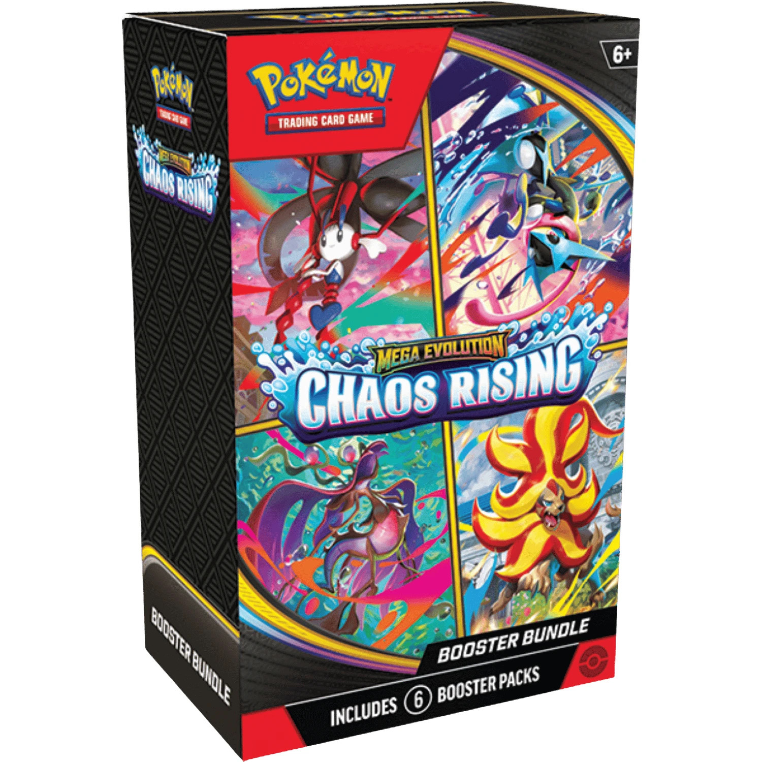 Pokemon TCG Chaos Rising Factory Sealed Booster Bundle Box 6 Packs Per Box