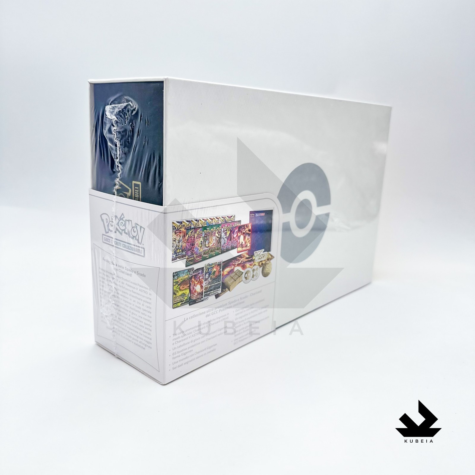 ITALIAN POKÉMON BOX SWORD AND SHIELD ULTRA PREMIUM COLLECTION CHARIZARD POKEMON