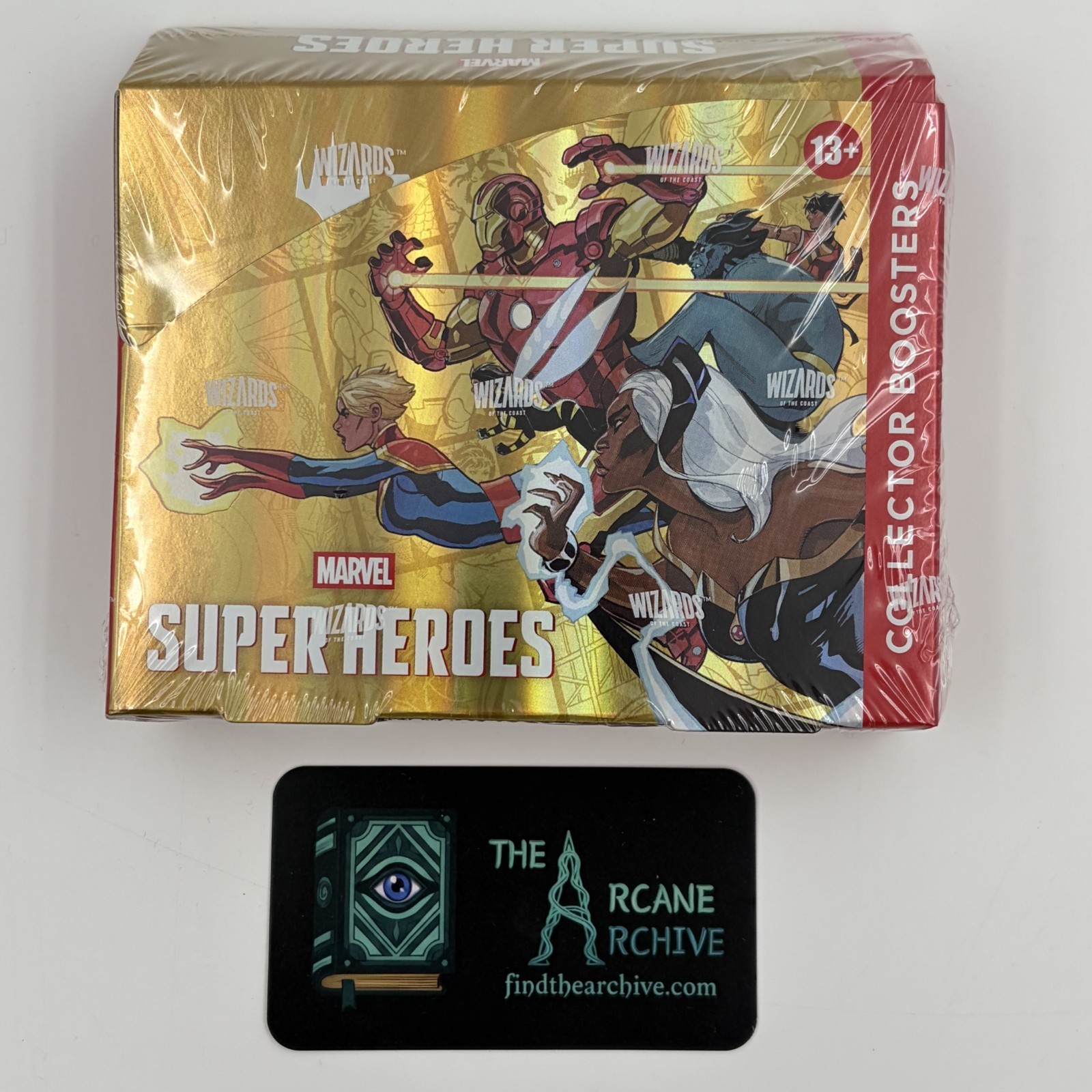 Marvel Super Heroes Collector Booster Box English MTG Sealed Magic The Gathering