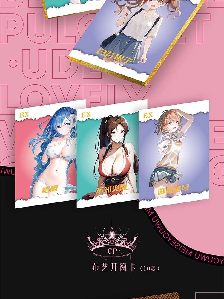Foxy Pretty Goddess Premium Spicy Booster Box Anime Waifu Trading Cards NEW