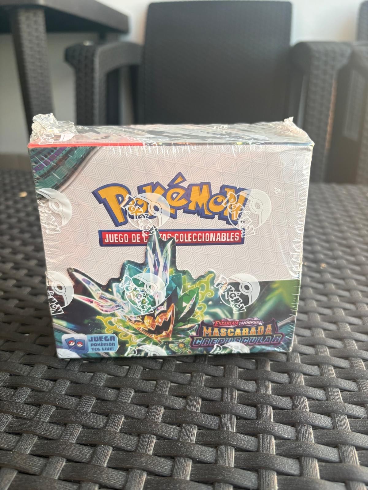 Pokémon TCG Twilight Masquerade Booster Box SPANISH Factory Sealed 36 Packs SV06
