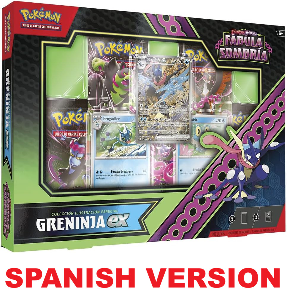 Pokemon TCG SPANISH Shrouded Fable ex Special Collection Greninja