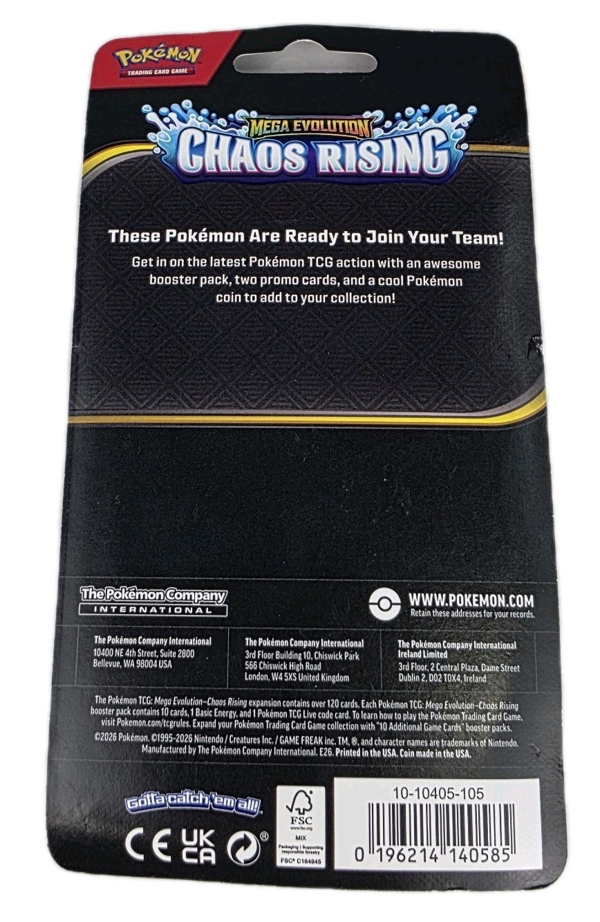 Pokemon Chaos Rising Booster Bundle Factory Sealed Box And Packs