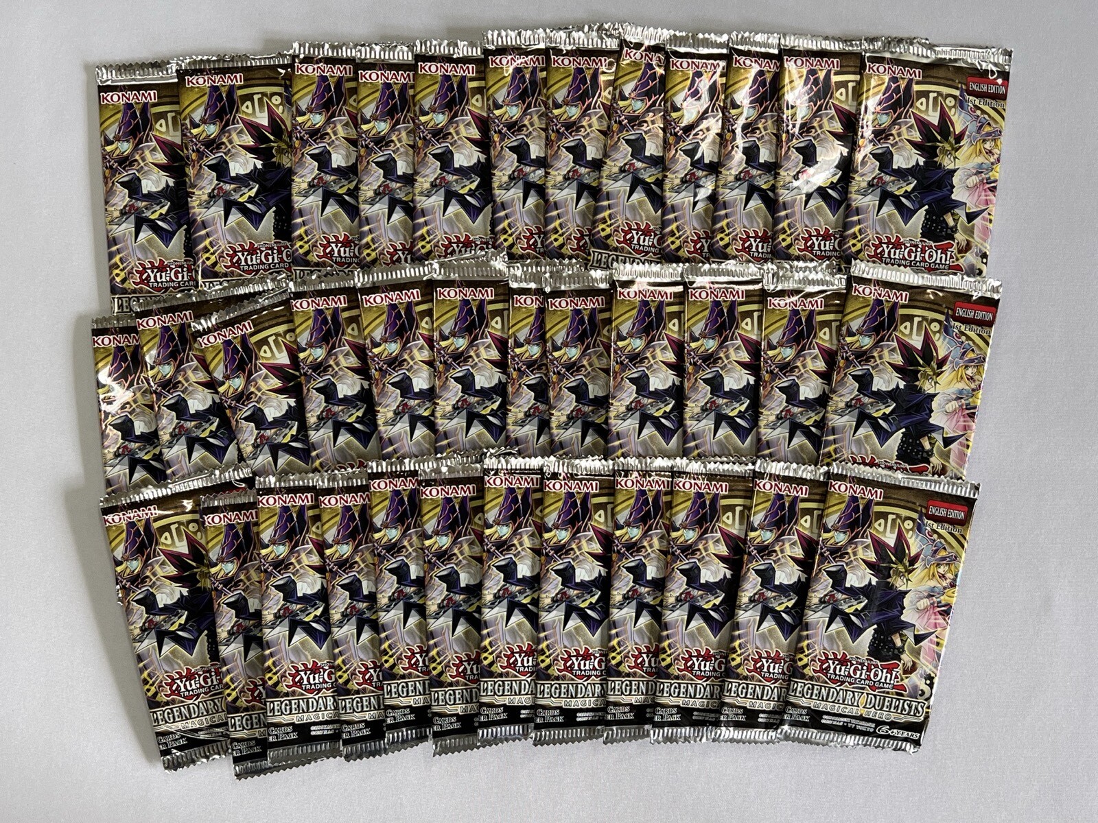 Yugioh Legendary Duelists Magical Hero 1st Edition Booster Packs Brand New x36!