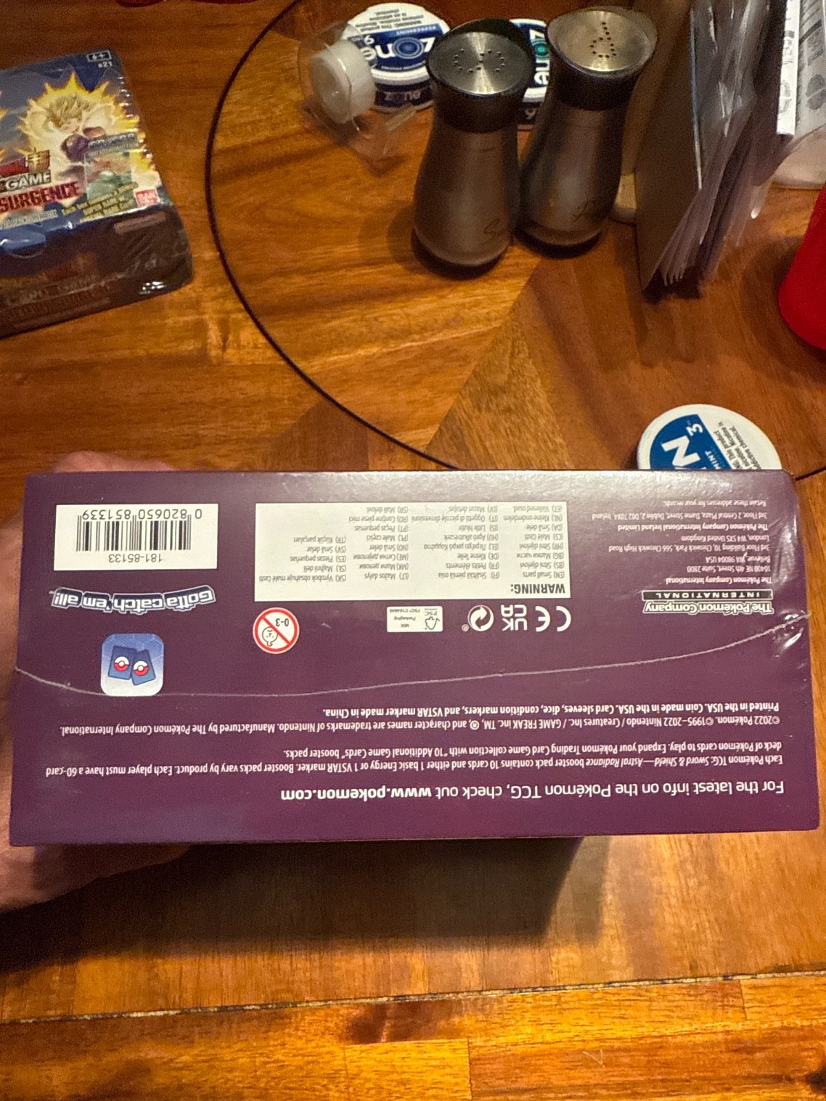 Pokemon TCG: Astral Radiance Pokemon Center Elite Trainer Box ETB Factory Sealed
