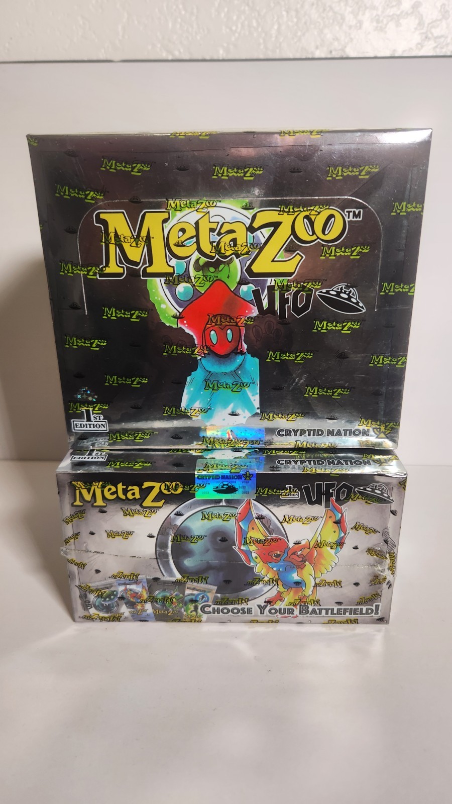 MetaZoo Games CCG UFO 1st Edition Booster Box – 36 Packs X2