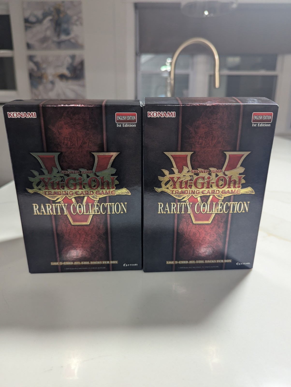 Yu-Gi-Oh Rarity Collection V Collection 5 Pack Box New