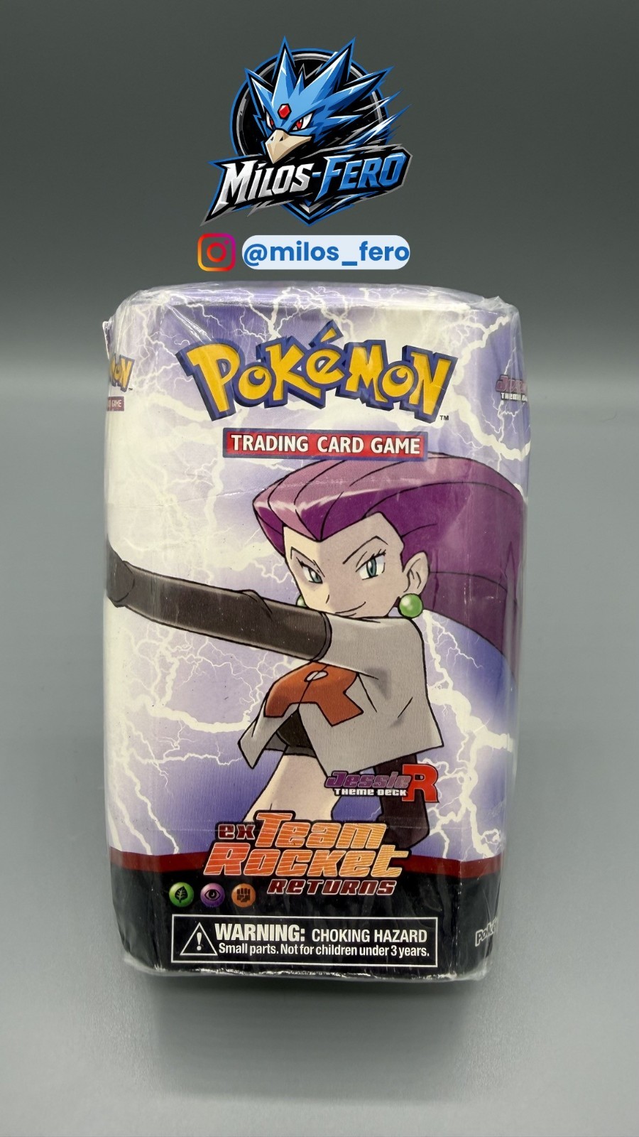 Pokemon Ex Team Rocket Returns Jessie Theme Deck Tin Sealed English