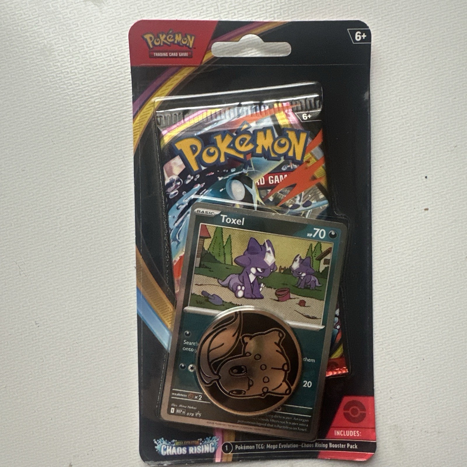 [Toxel] Checklane Blister Chaos Rising ME04 Pokemon TCG