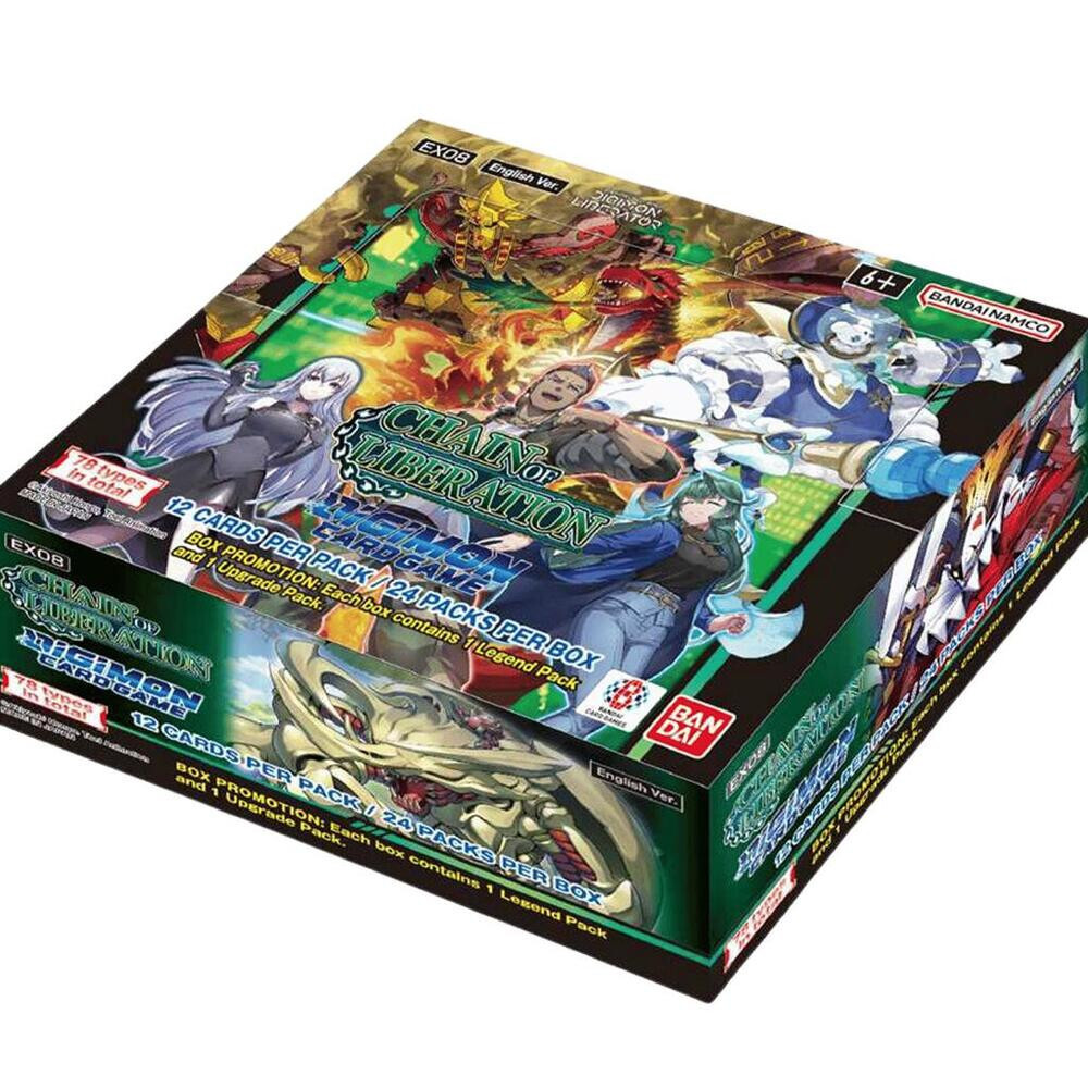 DIGIMON CARD GAME: CHAIN OF LIBERATION BOOSTER BOX (24ct) FACTORY SEALED/NEW