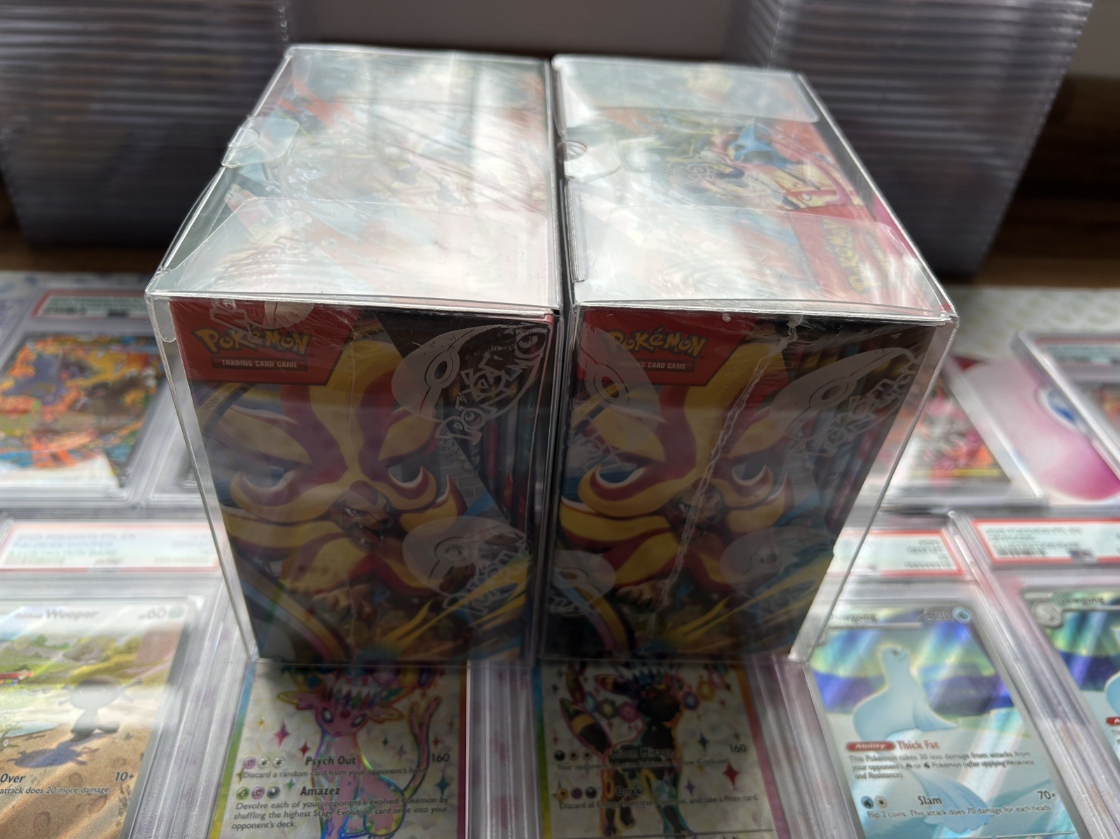New Factory Sealed Pokemon Chaos Rising Booster Box 36 Packs with plastic case