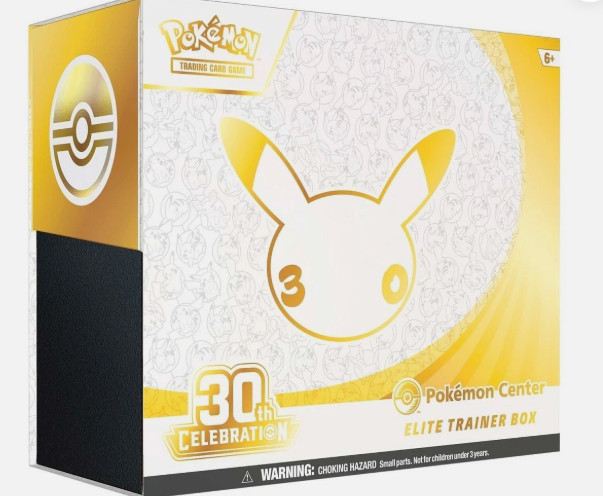 POKEMON CENTER PKC 30th Anniversary Celebrations ETB Factory Sealed PRESALE