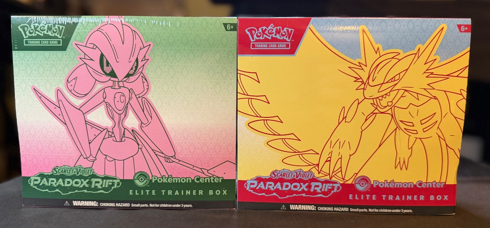 2023 Pokemon Center Scarlet Violet Paradox Rift PKC Elite Trainer Box ETB MINT