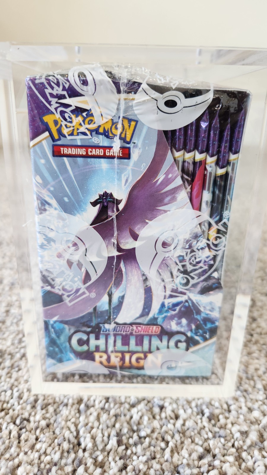 Chilling Reign Booster Box 36 Pks Factory Sealed 2021 Pokemon TCG Sword & Shield