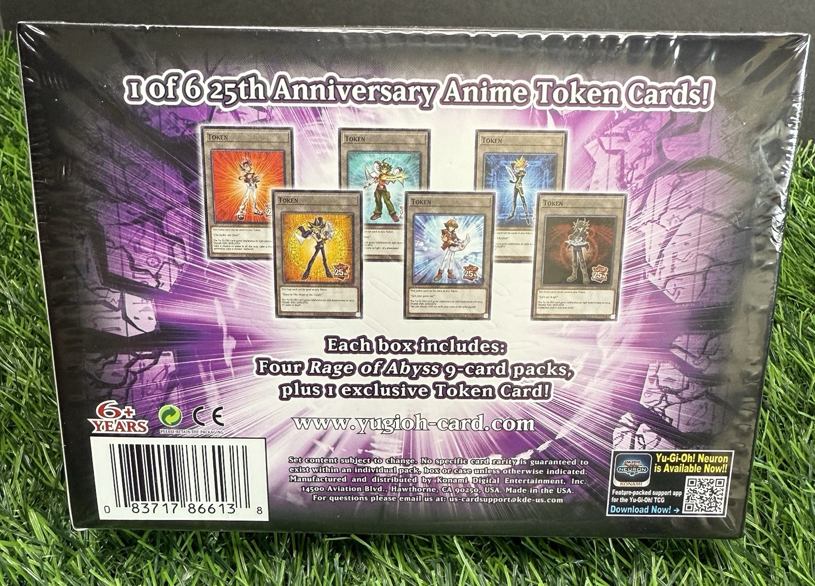 Konami Yu-Gi-Oh rage of the abyss mini booster box