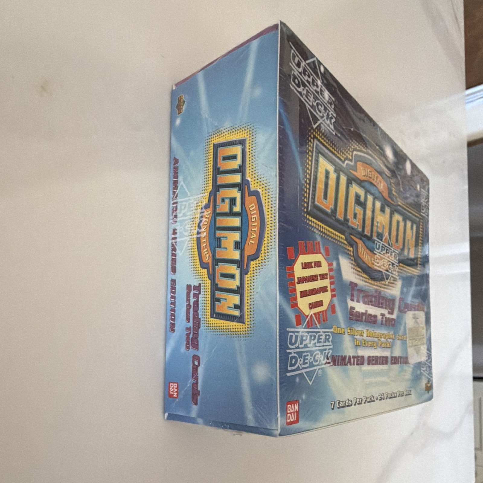 2000 Upper Deck Bandai Digimon Animated Series 2 Factory Sealed Booster Box